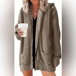 Amazon waffle jacket
